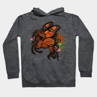 Monarch Butterfly Fairy Horse Hoodie